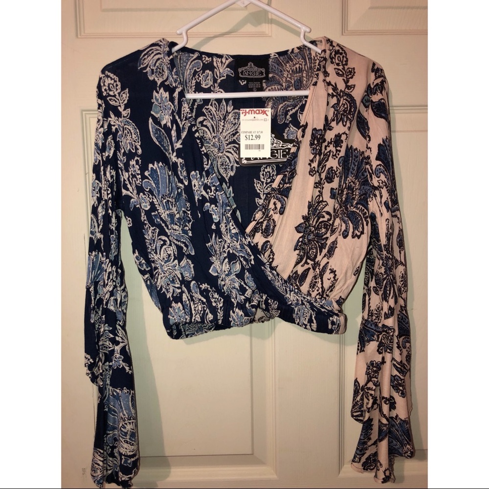 Long sleeve Crop Top